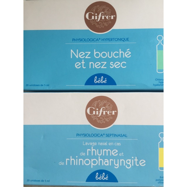 Nước muối kháng viêm Pháp