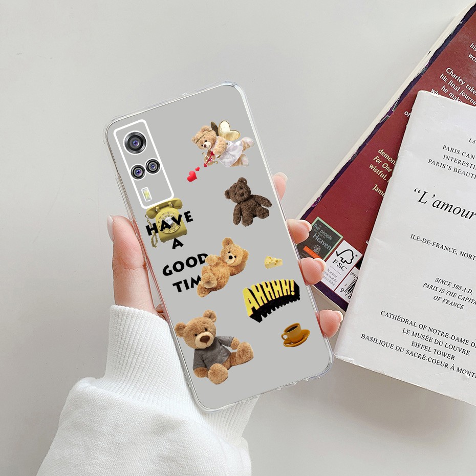 Ốp điện thoại mềm họa tiết nhãn hiệu nghệ thuật dành cho Vivo 31 2021 Y51 Y51 Y51 Vivo y51 Y 51 2020