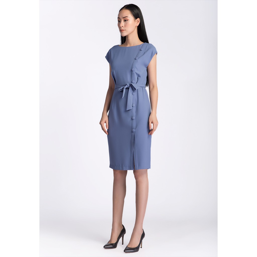 DE LEAH - Đầm A nẹp trước - Thời trang thiết kế