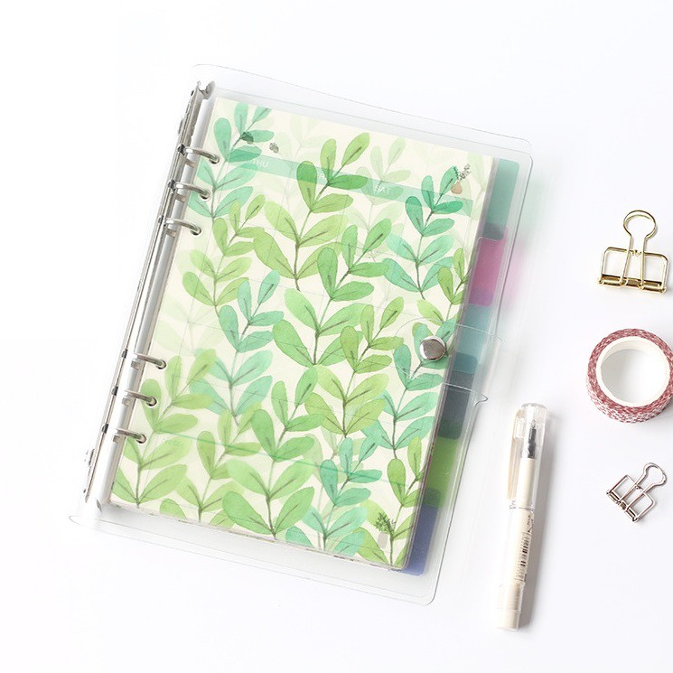 Bộ 6 tab phân trang cho sổ còng 6 lỗ size A5 A6