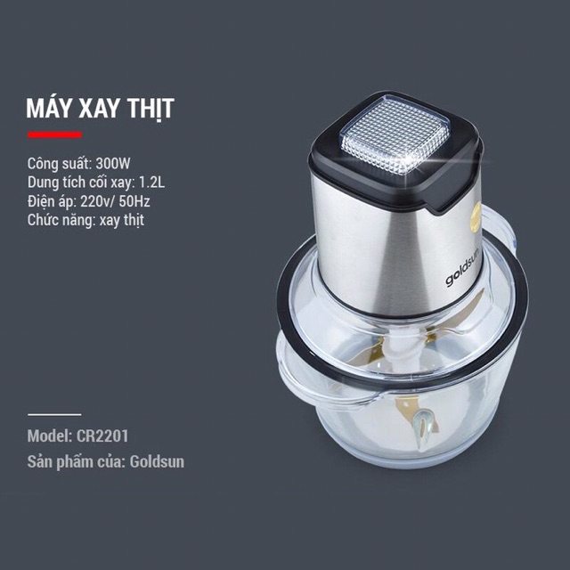 Goldsun Máy xay thịt CR2201