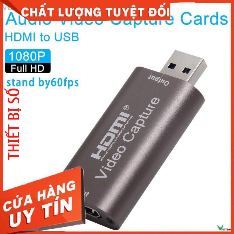 Capture card HD USB 3.0 dùng chuyển đổi video âm thanh HD 1080p 60fps -dc4529