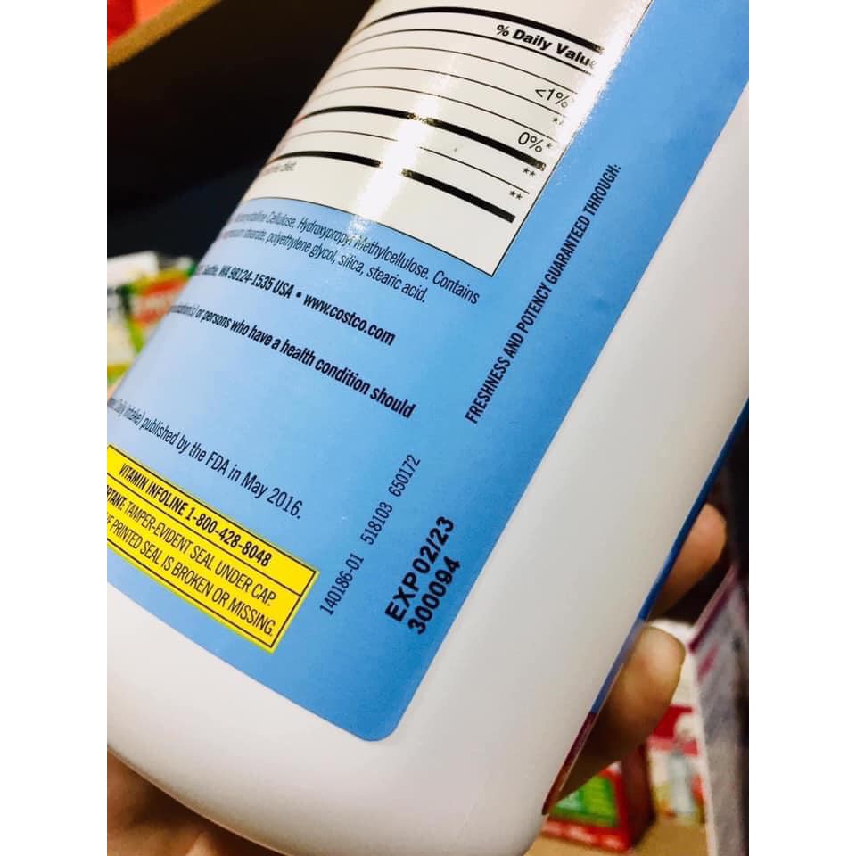 Glucosamin Kirkland Hổ Trợ Xương Khớp HCL & MSM 1500mg - 375 viên Mỹ