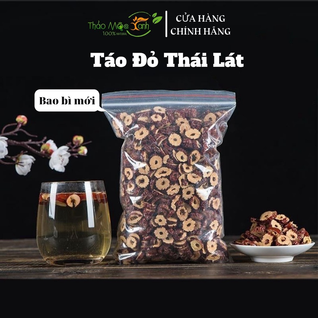  Táo đỏ thái lát sấy khô 100g