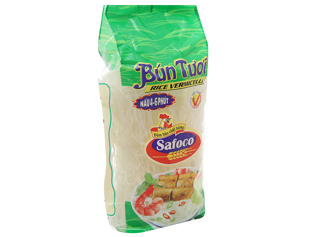 Bún tươi dạng khô Safoco gói 300g