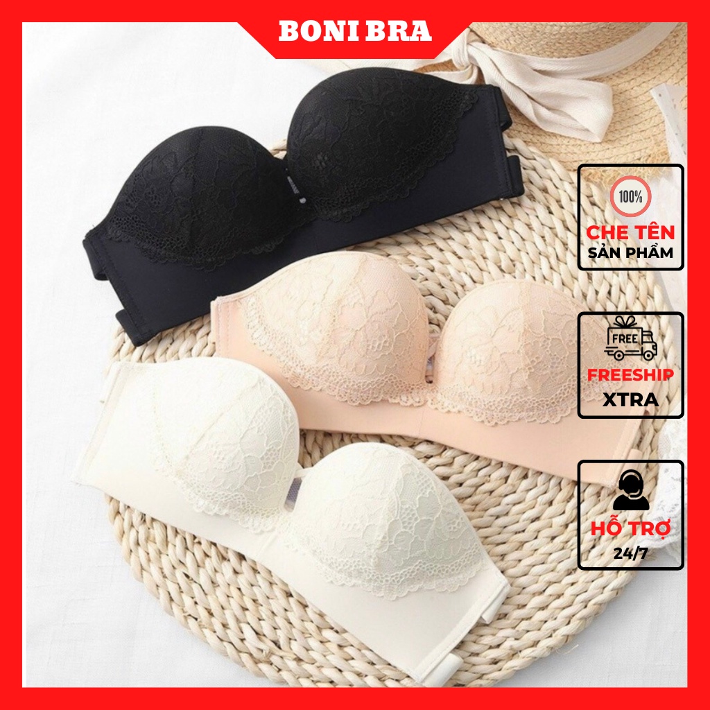A108 Áo Lót Nữ 2014 Quai Ngang Định Hình Tạo Khe Nâng Đẩy Ngực Tối Đa BONI BRA, Áo Chíp Không Gọng