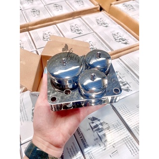 BỘ 3 KHAY INOX