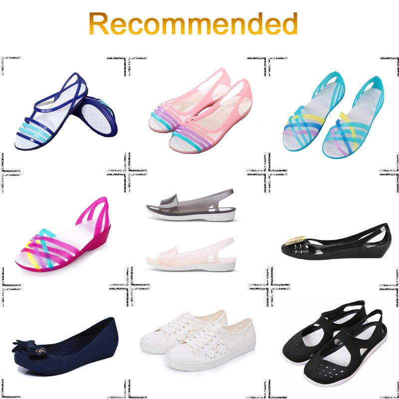 Sandal nhựa cao cấp sandal đi mưa phong cách Hàn Quốc