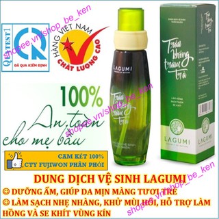 1 - 2 Chai dung dịch vệ sinh nữ 100ml Lagumi Trầu không và Tràm trà 100% thiên nhiên (Việt Nam)
