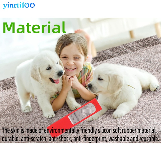 SAMSUNG Ốp Silicone Mềm Chống Sốc Cho Điều Khiển Từ Xa Yinrti100 Bn59-01265a