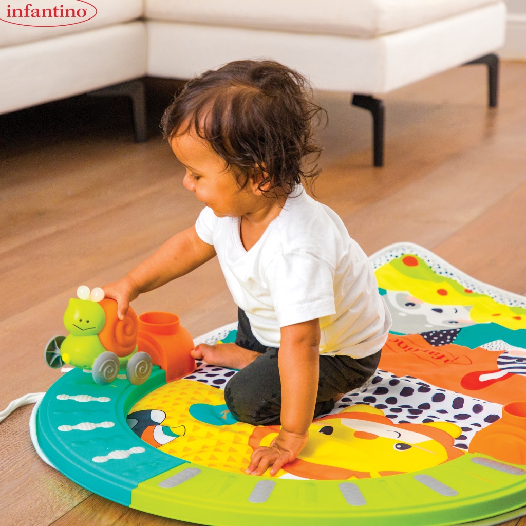 Thảm Chơi Vận Động Watch Me Grow 4Trong1 INFANTINO WATCH ME GROW 4IN1 ACTIVITY GYM Dành Cho Bé Giúp Phát Triển Vận Đông