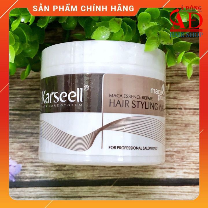 [Chính hãng] [Siêu rẻ] SÁP VUỐT TÓC NAM TẠO KIỂU CỨNG KARSEELL MACA ESSENCE HAIR STYLING WAX 100ML