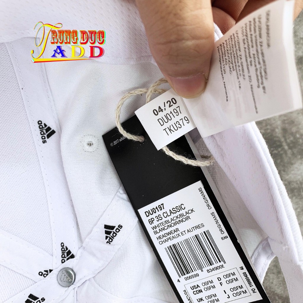 Mũ Lưỡi Trai Adidas Chất Đẹp Cực Xinh Full Tag Code Made In Cambodia Chuẩn Hãng Trungducadidas