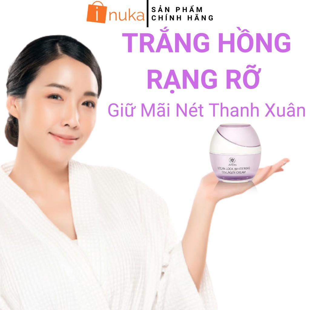 [Trắng Nhanh]Kem trắng da mặt hàn quốc, làm trắng da mặt, chăm sóc da, Kem Face Collagen Amoon Hàn Quốc