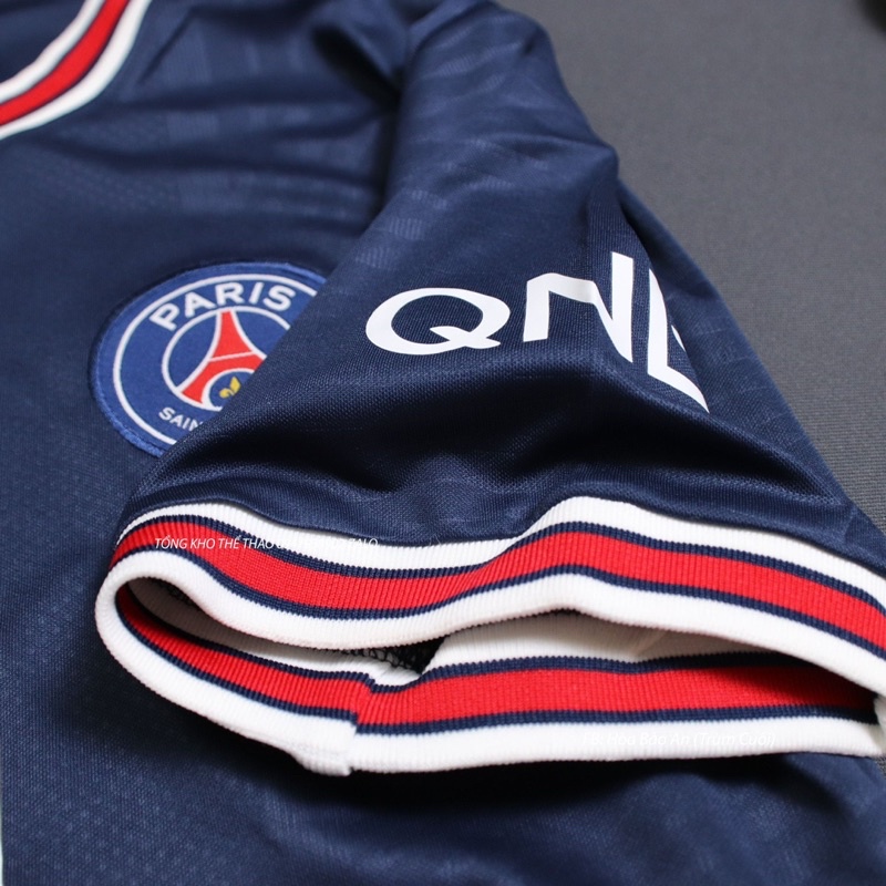 Bộ quần áo đá banh CLB PSG màu tím than mùa 2021 hàng cao cấp thailand