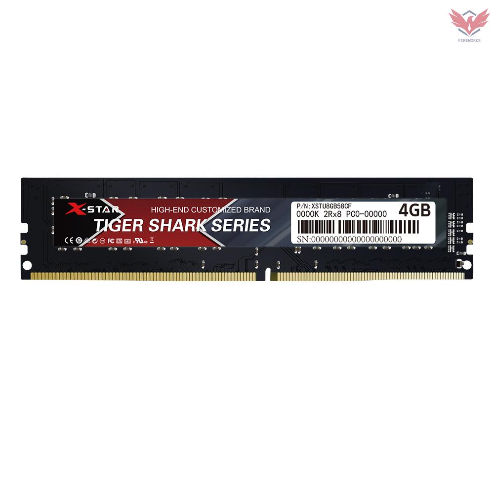 Thẻ Nhớ Fir X-Star 4gb Ddr4 2666mhz Ram 240 Pin 1.2v / Great Responsiveness / Play / Amd Cho Intel / Amd | BigBuy360 - bigbuy360.vn