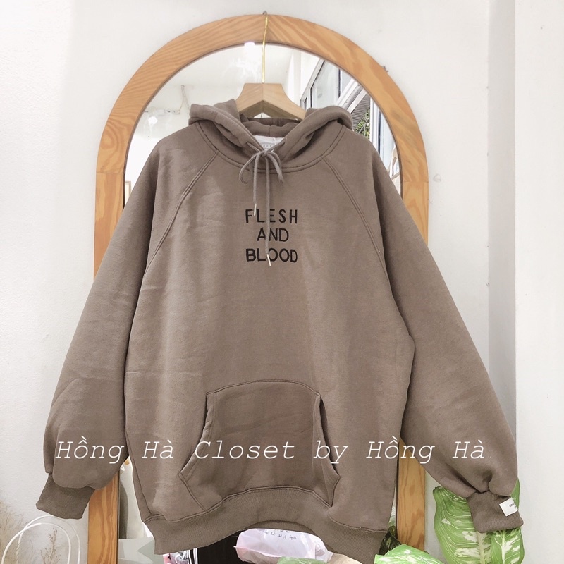 Áo nỉ hoodie FLESH AND BLOOD