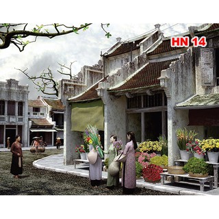 Tranh Hà Nội xưa