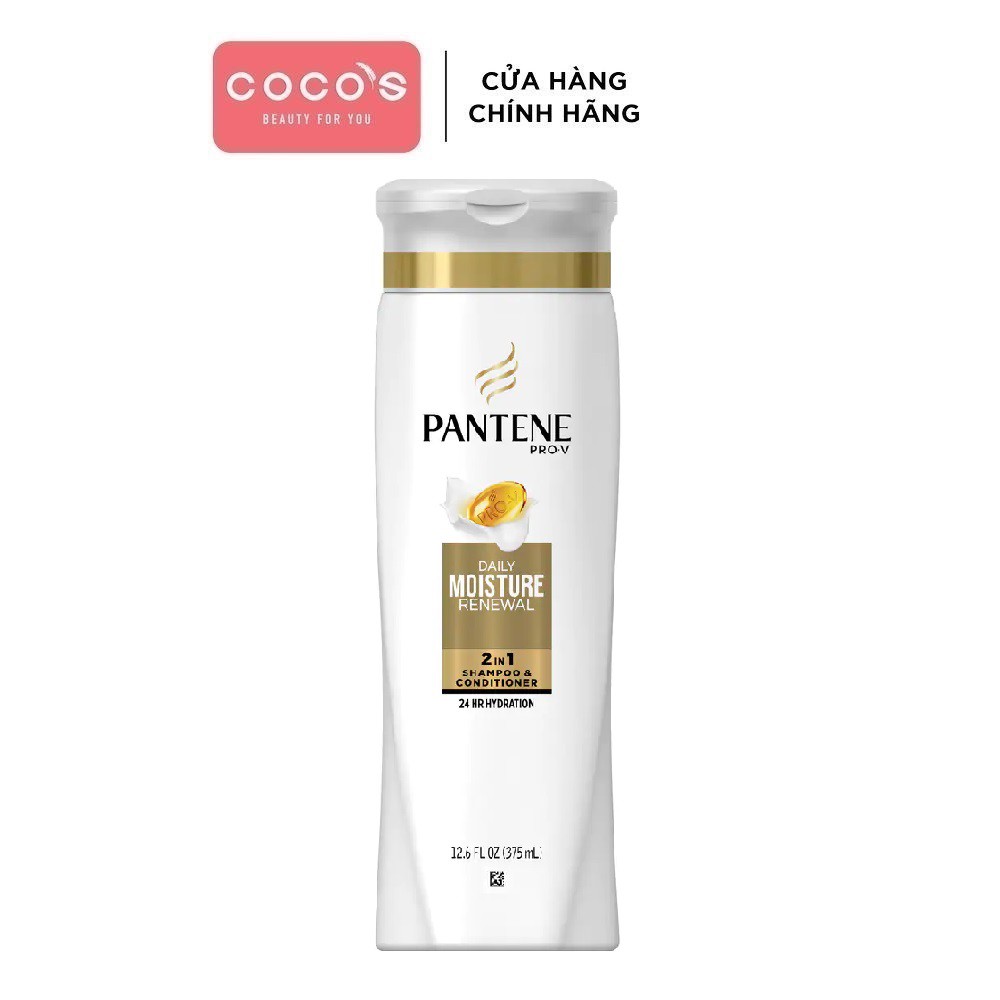 Dầu gội &amp; xả 2IN1 Pantene Shampoo &amp; Conditioner 2IN1 Daily MOISTURE RENEWAL 375ml