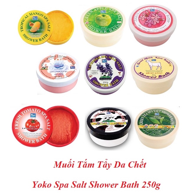 Muối Tắm Yoko Spa Salt 220g - 250g