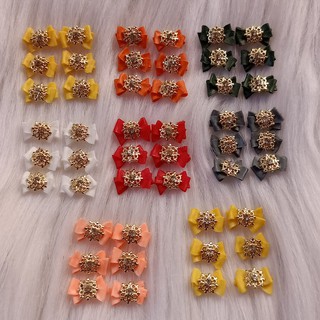 Nơ bột 5d nhụy charm cao cấp n10