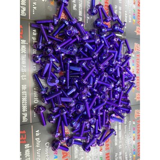 ốc titan gr5 4li15 4x15 dù bắt dàn áo và nắp dầu