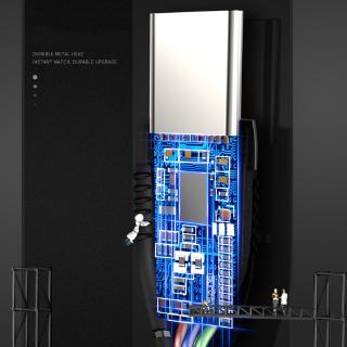 Dây Cáp Sạc Dữ Liệu Nhanh 1.2m 5a Cho Iphone Type-C Micro Usb Android