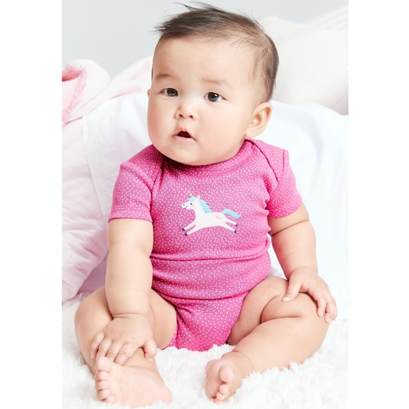 Set 5 áo liền quần tay ngắn Car-tờ Auth Từ Mỹ