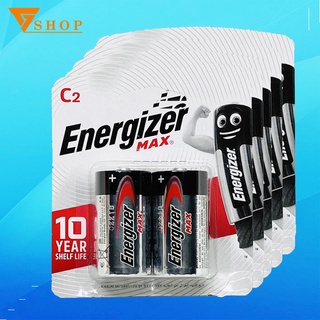 Combo 5 vỉ pin trung c lr14 energizer alkaline