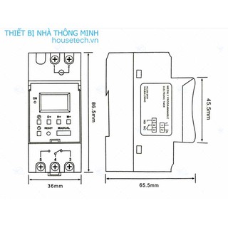 Công tắc hẹn giờ điện tử THC15A