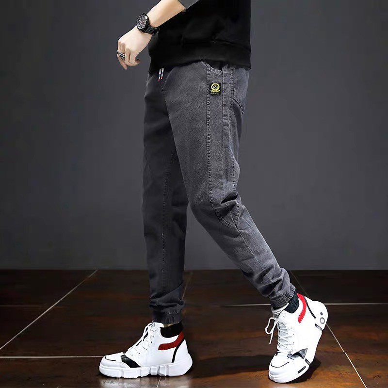 Quần Jean Nam Dáng Joger Trẻ Trung Vải Dày | BigBuy360 - bigbuy360.vn
