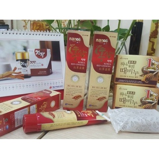 Kem Đánh Răng Nhân Sâm Hàn Quốc - Bảo vệ răng, sạch miệng, thơm mùi sâm