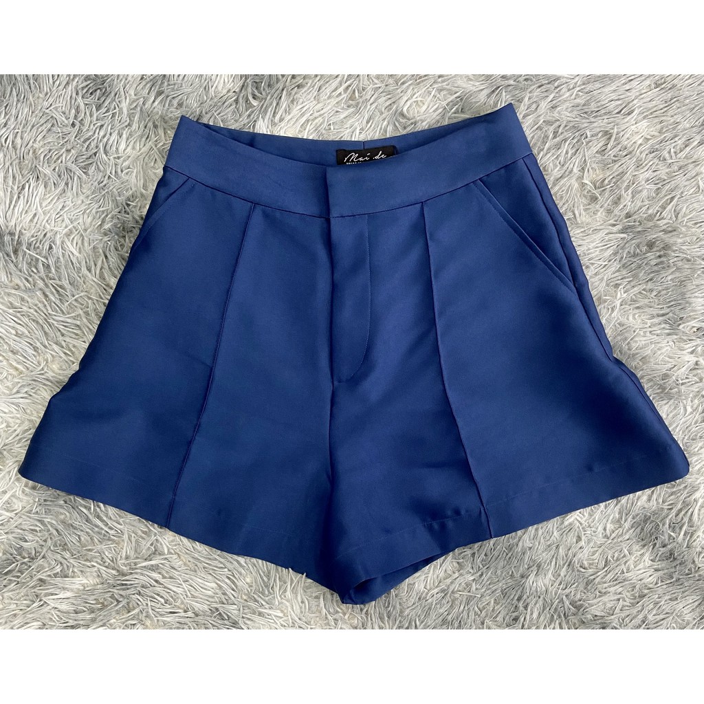 [Mã BMLTA50 giảm 50K đơn 150K] MAI.DE Quần short xanh và trắng NIGHT PANT