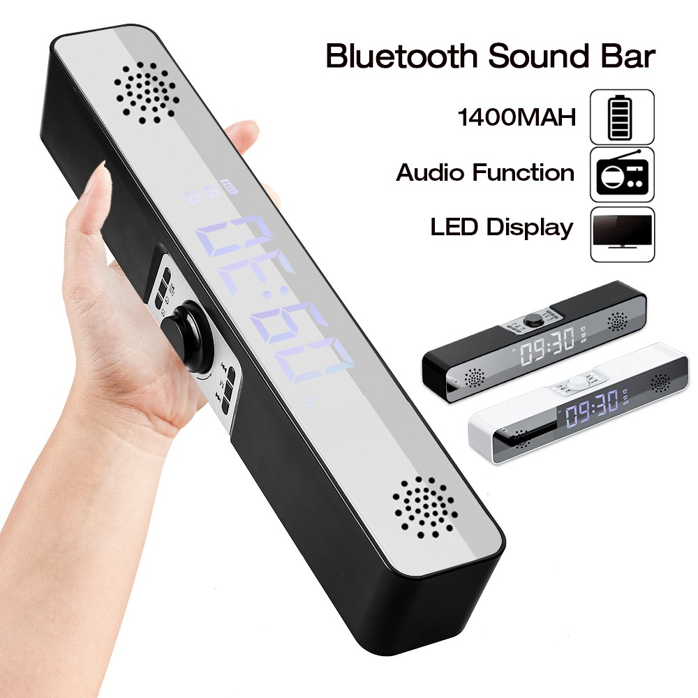 Loa Bluetooth Không Dây Âm Thanh Siêu Trầm Hỗ Trợ Đọc Thẻ Nhớ Tf Usb