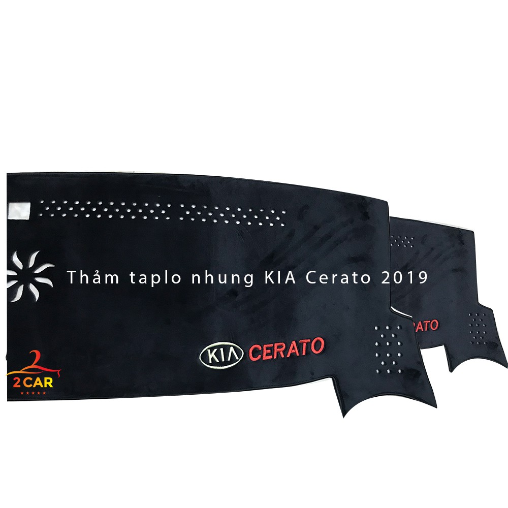 Thảm taplo nhung KIA Cerato 2019