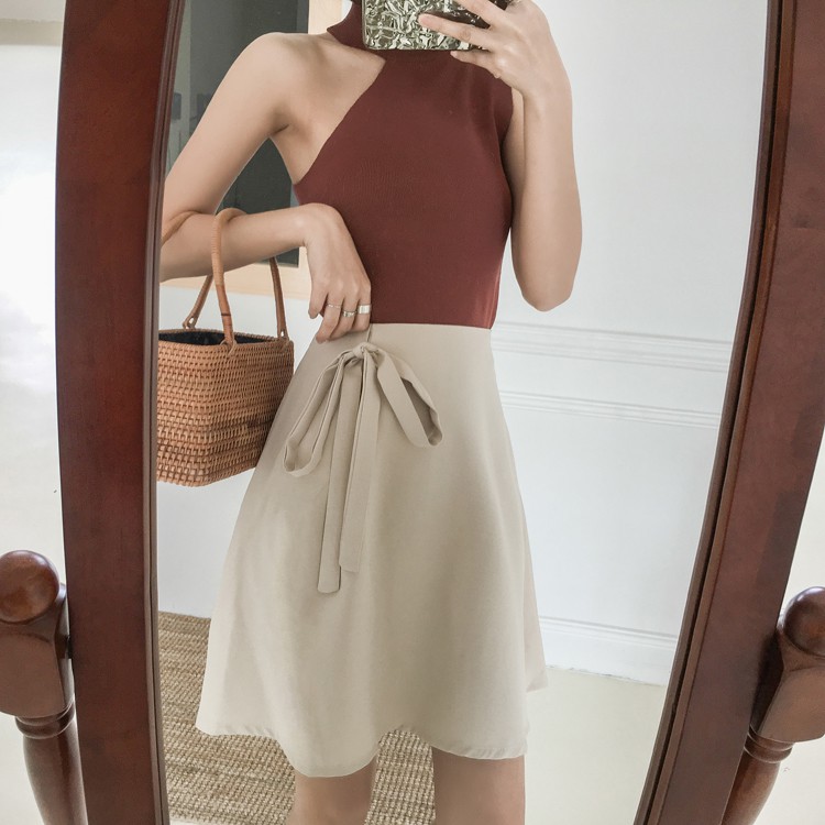 Chân váy chữ A lưng cao thời trang Hàn Quốc | BigBuy360 - bigbuy360.vn