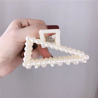 Kẹp tóc càng cua đính hạt LingHouse