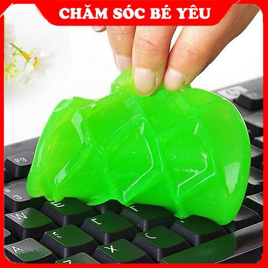 Miếng Bùn dẻo, Gel Silicon lau bụi, vệ sinh nội thất xe hơi, điện thoại, máy tính hiệu quả