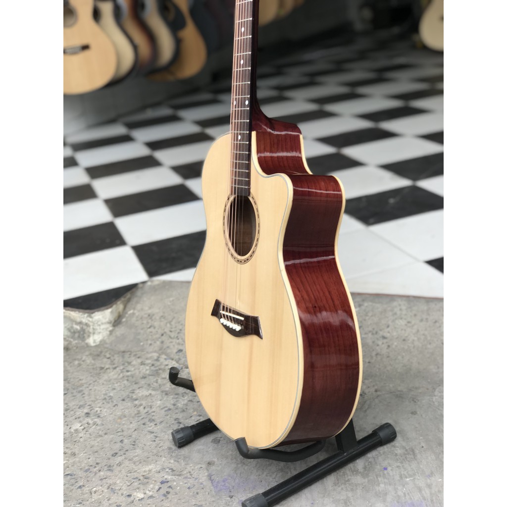 Đàn Guitar Nguyên Tấm Chính Hãng ST.Real Guitar Sài Thành Mã ST-XH3 Gỗ Xoan Đào Bắc Phi