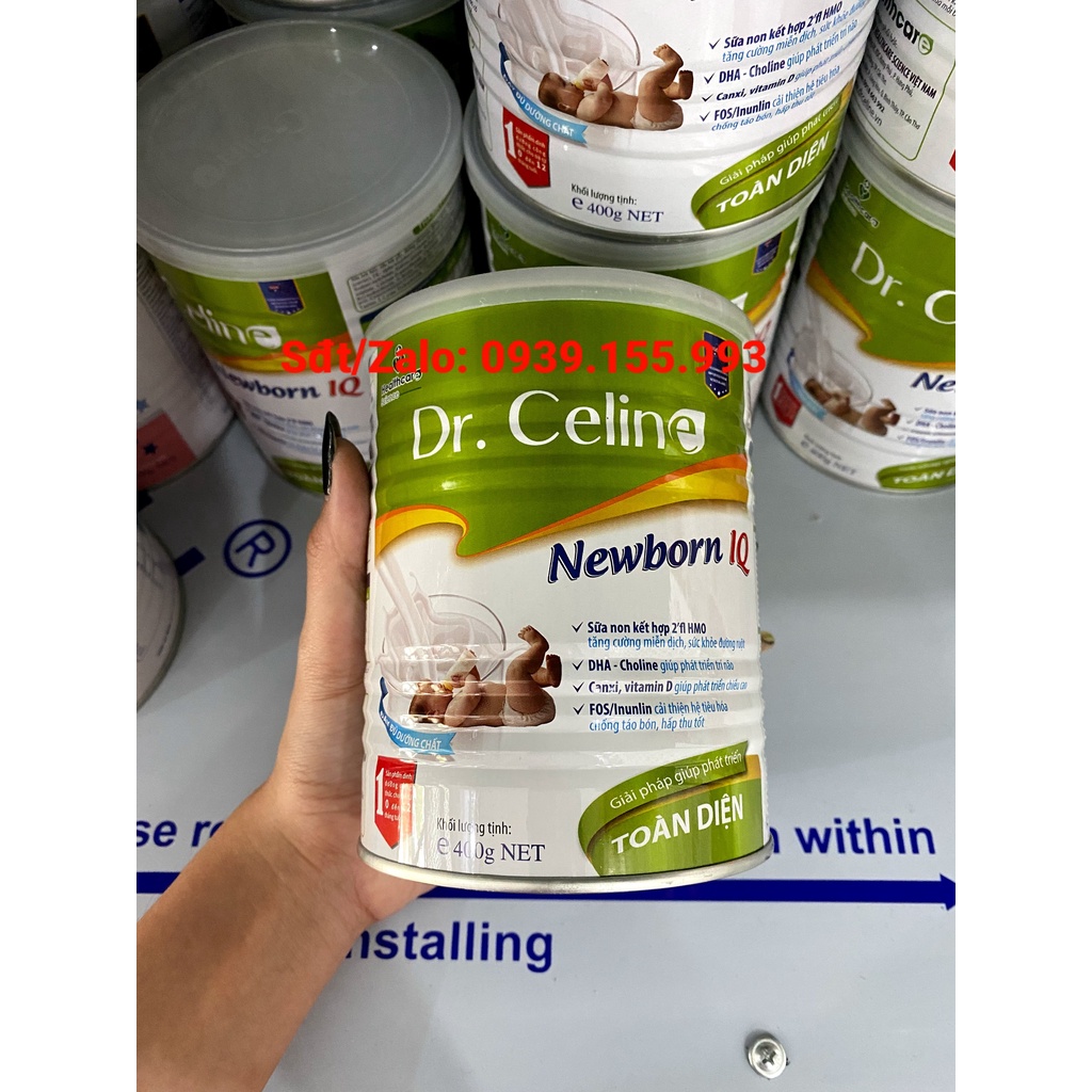 Sữa bột Dr. Celine Newborn IQ 400g
