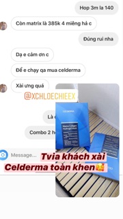 Mặt nạ Cellderma xanh date 2023