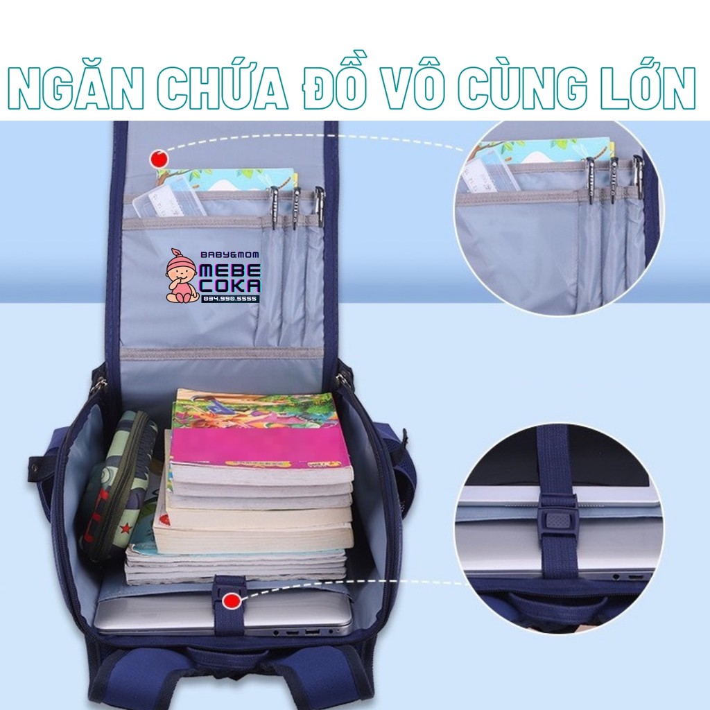 [Mã 256FMCGSALE giảm 8% đơn 500K] Balo chống gù ,cặp chống gù học sinh tiểu học (Nhật Bản) loại Cao Cấp