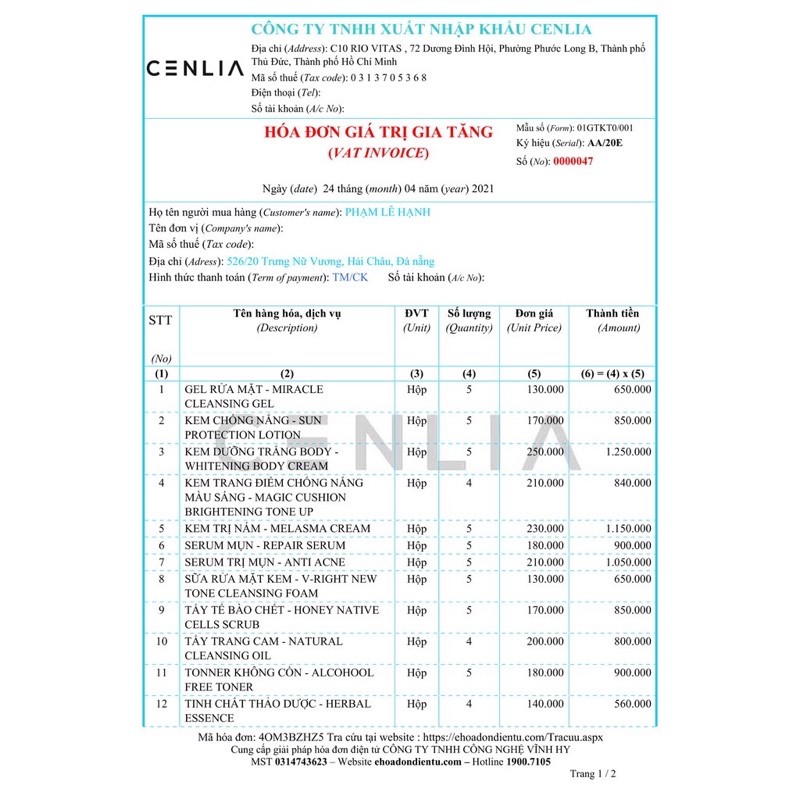 KEM DƯỠNG BODY CENLIA ✅[PHÂN PHỐI CHÍNH HÃNG]✅ Dưỡng trắng toàn thân, chống nắng nhẹ 30spf, giúp body luôn trắng sáng