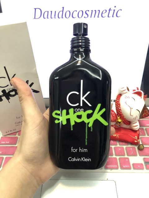 Chính Hãng . [ fullsize ] Nước hoa Calvin Klein CK One Shock For Him EDT 100ml/200ml Chuẩn Auth 1