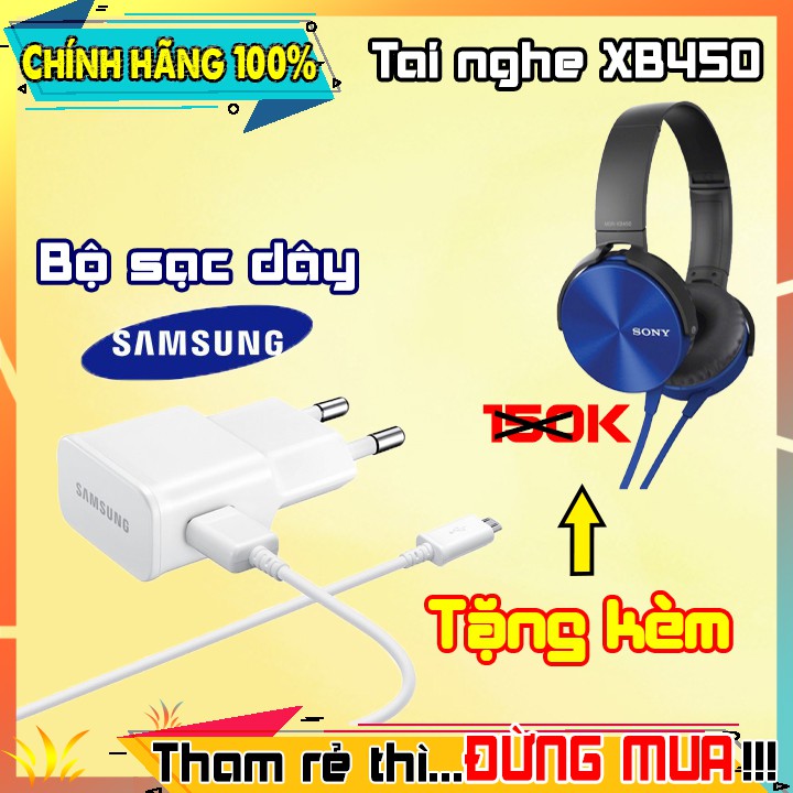 COMBO BỘ SẠC SAMSUG ĐA NĂNG + TAI NGHE XB450