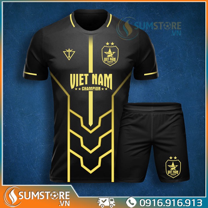 Bộ quần áo bóng đá Tuyển Việt Nam II (03 màu lựa chọn) - Đồ đá banh Độc Nhất 2020