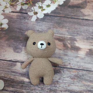 Thú bông móc len gấu handmade