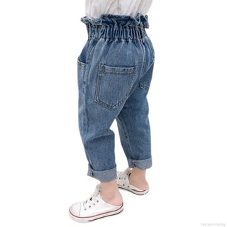 Quần jeans co dãn cho bé gái