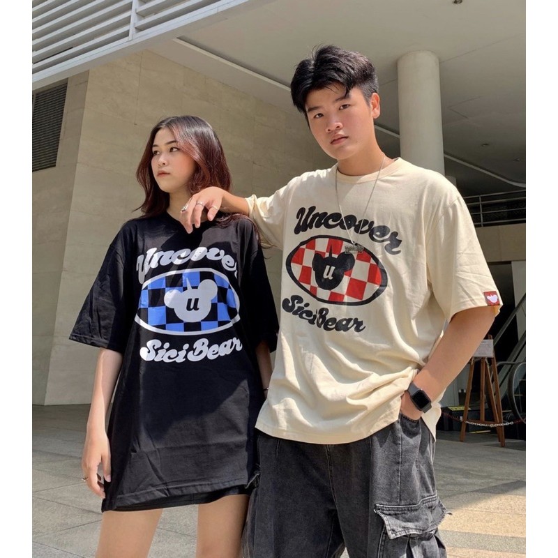 [Mã SKAMSALE07 giảm 10% TỐI ĐA 100K đơn150K] Áo thun UNCOVER Caro full tag nam nữ Kun shop | BigBuy360 - bigbuy360.vn