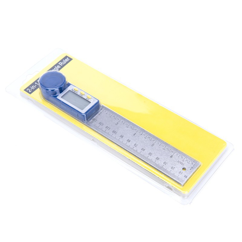 Thước đo góc,đo độ điện tử 200mm - 300mm 360 độ có sẵn pin
